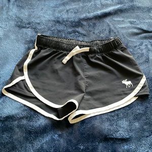 Abercrombie kids, girls running shorts. size 7/8.  Used, good condition.
